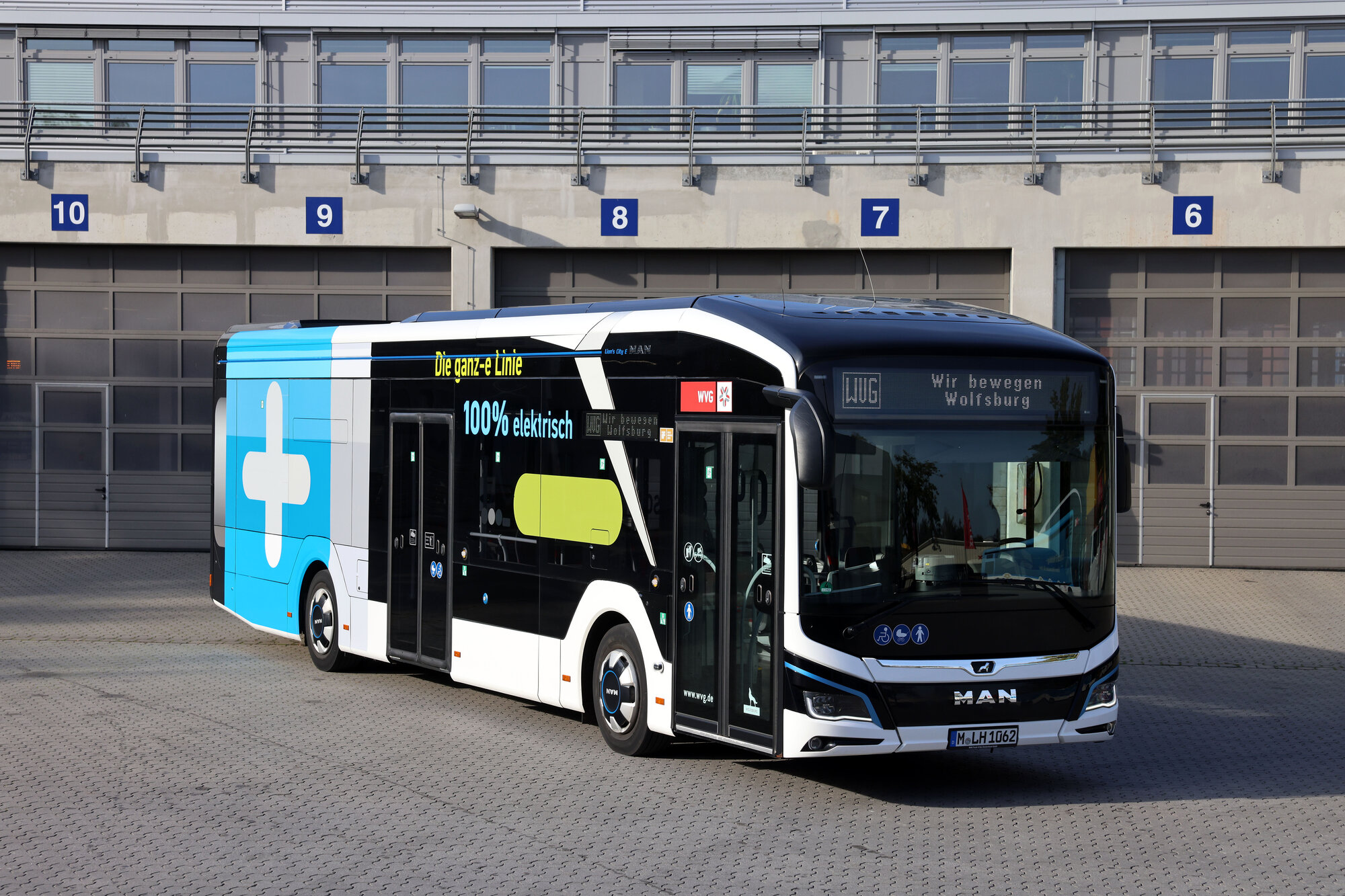 Bus auf Betriebshof